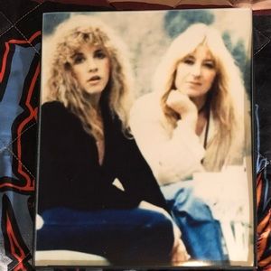 STEVIE NICKS-Christine McVie 8X10 Framed Photo 70s
